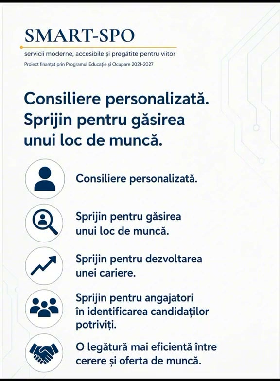 Proiectul SMART SPO: ANOFM transformă piața muncii prin digitalizare și eficiență