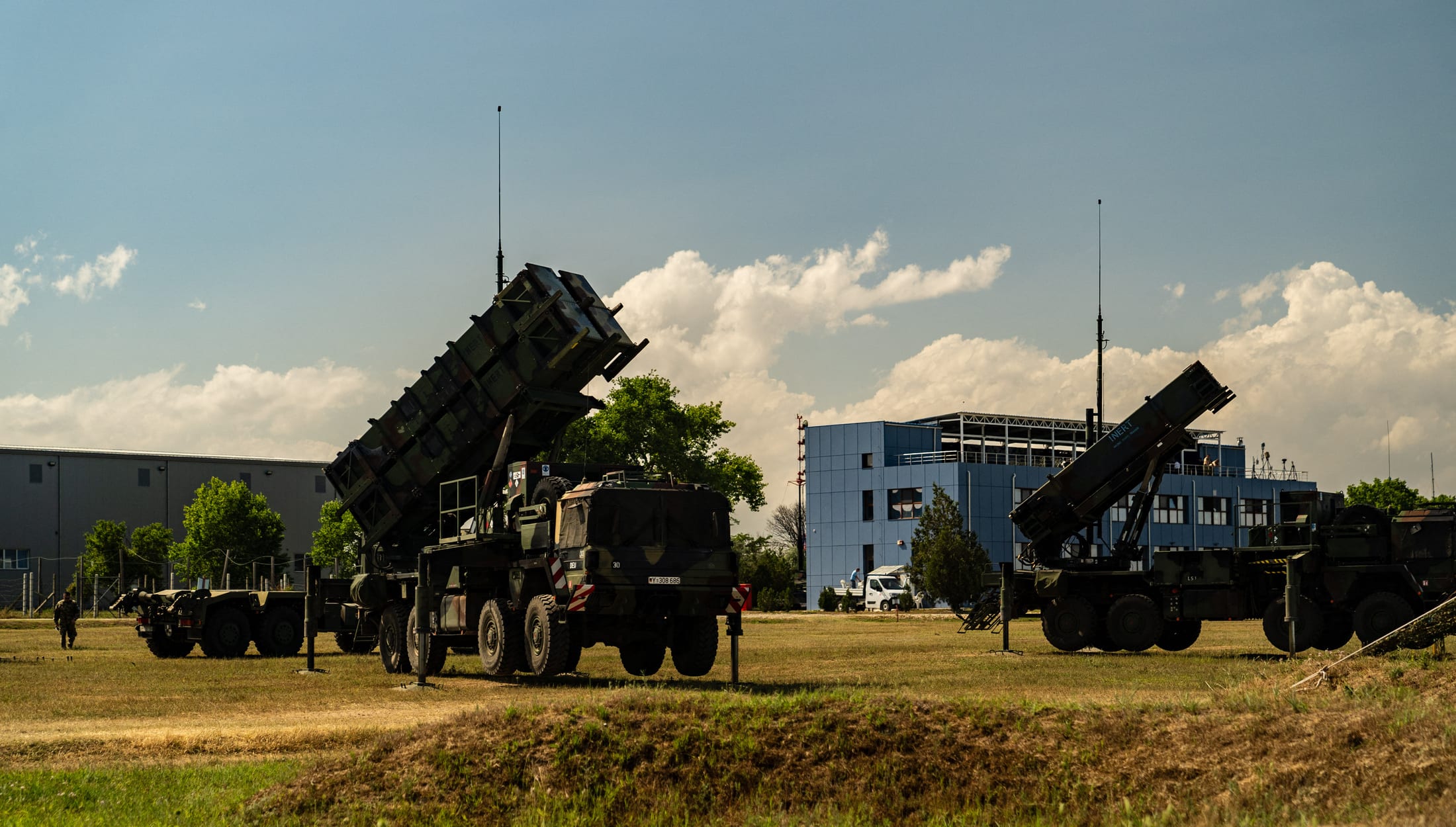 Rachetă Patriot în misiune de interceptare aeriană