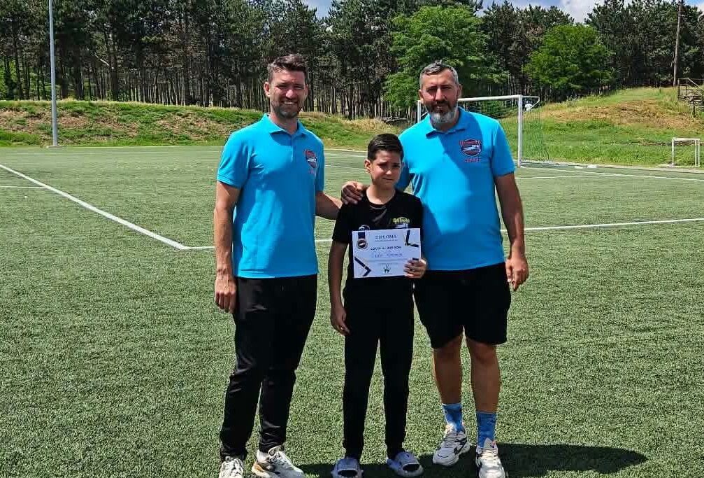 Szep Roland în acțiune pe terenul de fotbal