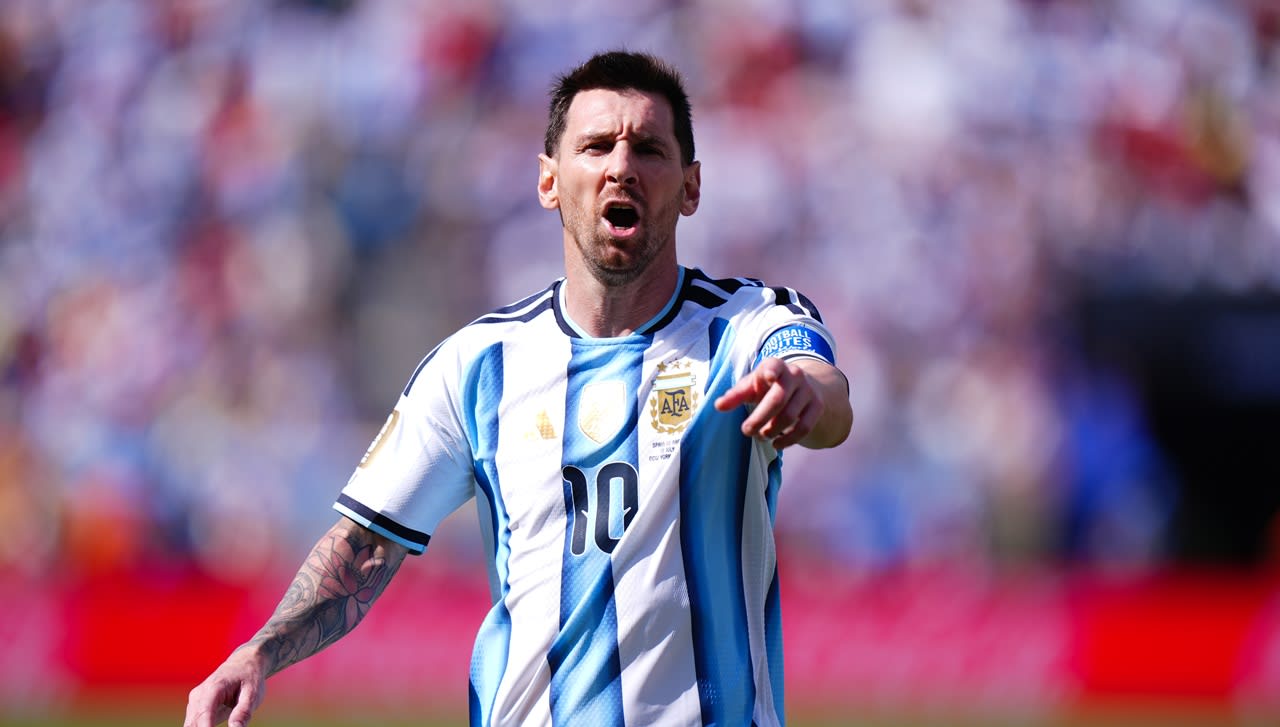 Leo Messi în tricoul Argentinei după finala CM 2026