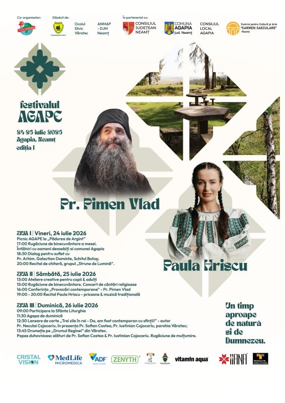 Festival AGAPE la Agapia, eveniment comunitar