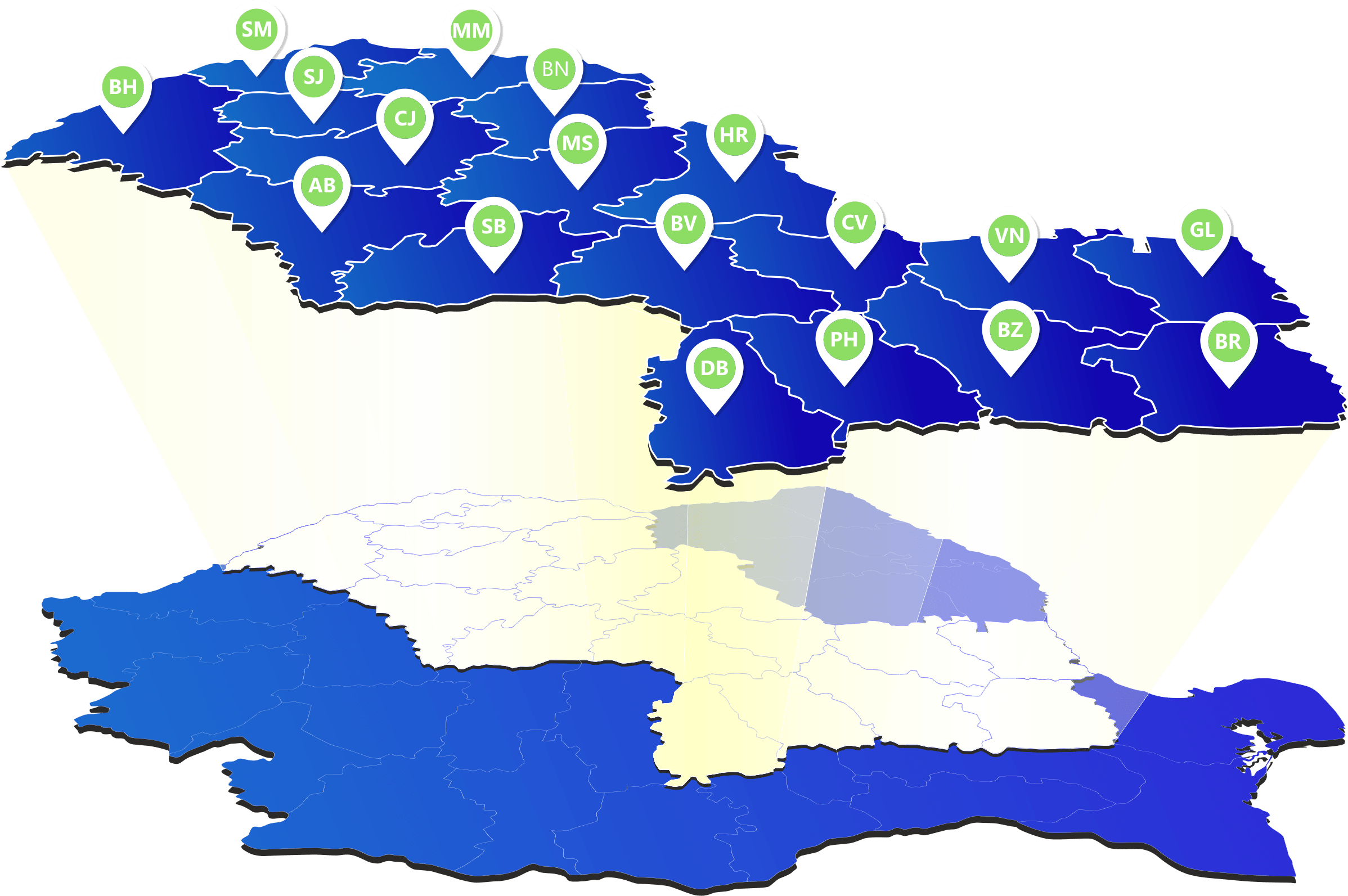 Echipă de intervenție a DEER în acțiune pe teren, energie electrică