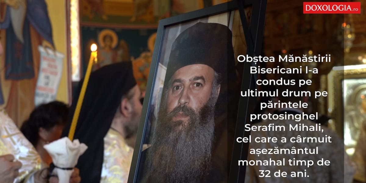 Pomenirea Părintelui Serafim Mihali la Mănăstirea Bisericani