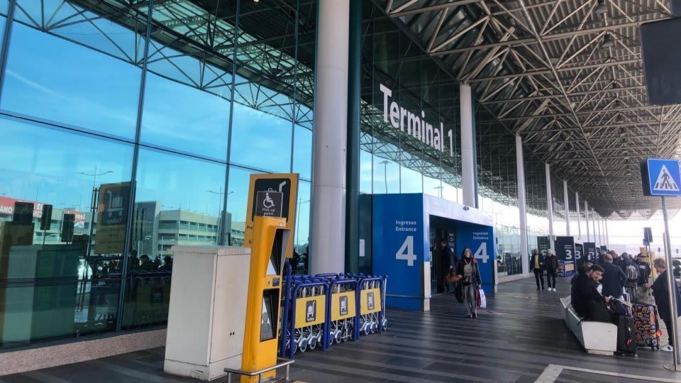 Aeroport italian cu pasageri și avioane, grevă în desfășurare
