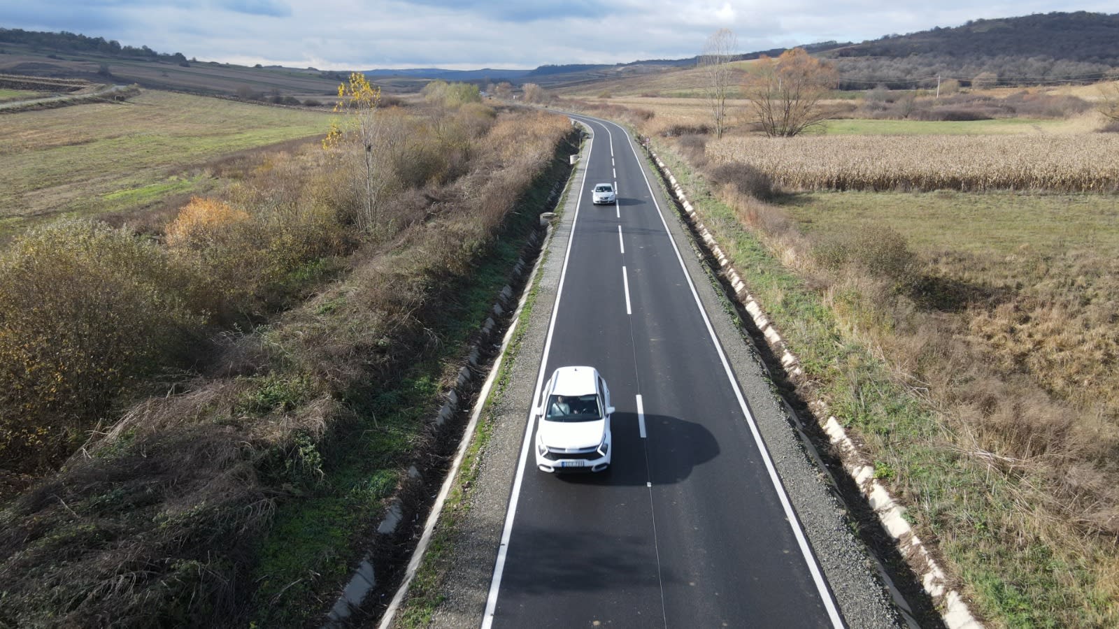 Lucrări de modernizare a drumurilor județene în Sălaj