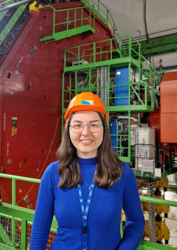 Cristina Alexe la CERN
