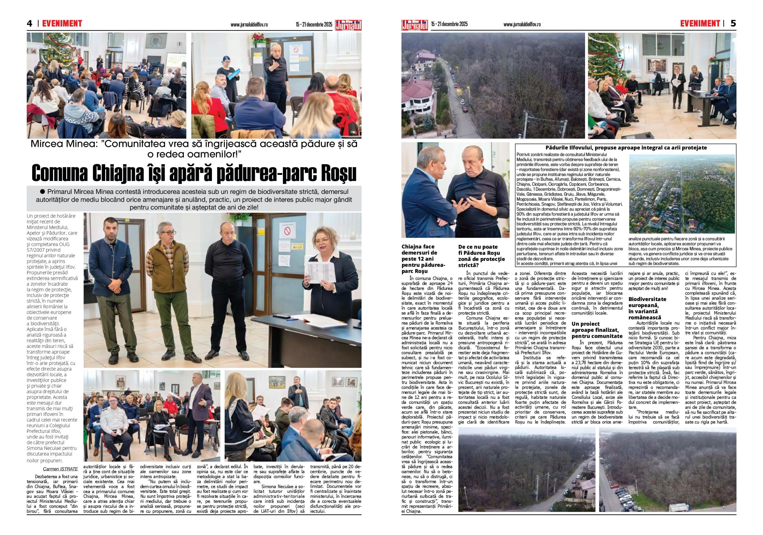 Ediția print a Jurnalului de Ilfov, numărul 814