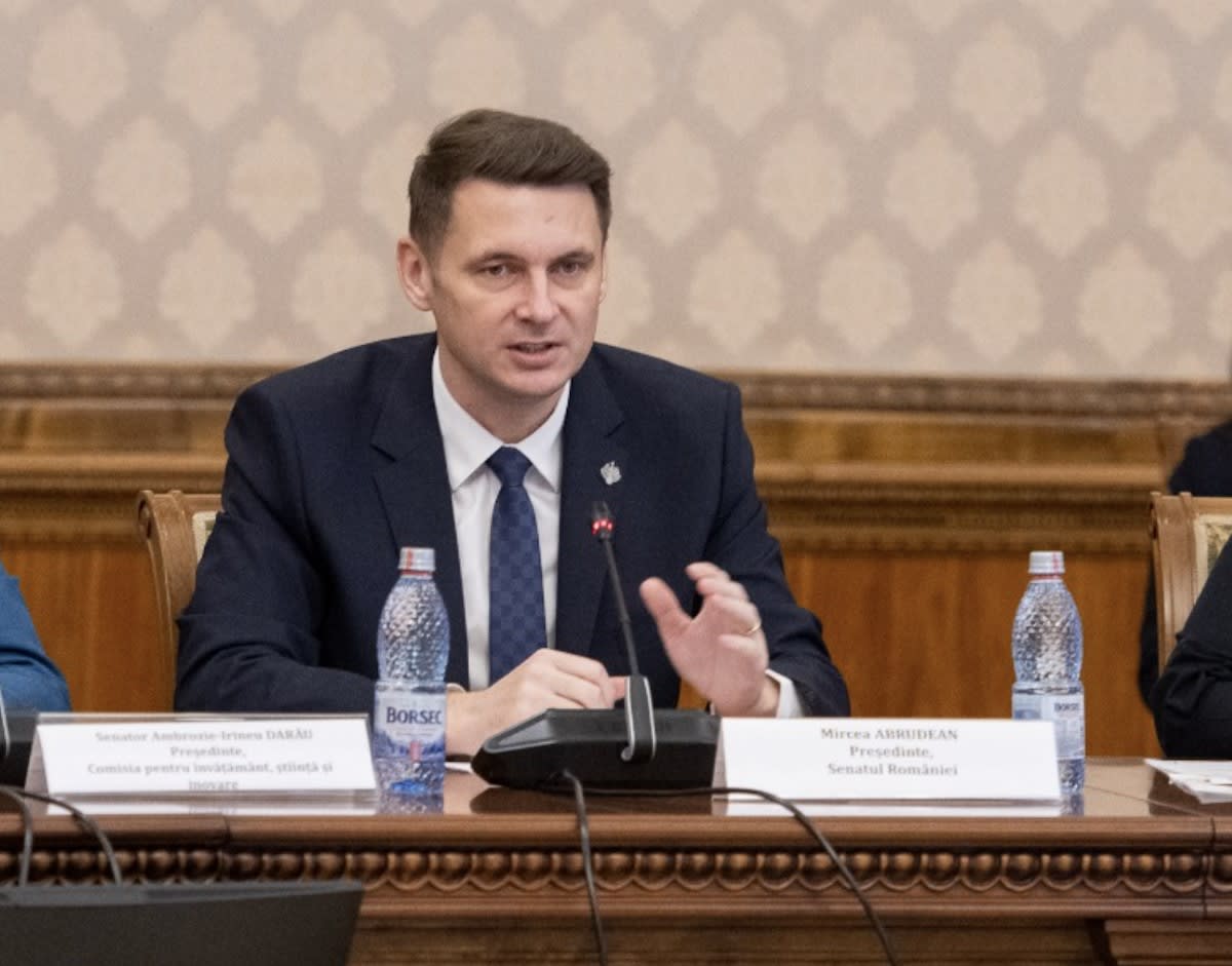 Mircea Abrudean în discurs parlamentar Mircea Abrudean în discurs parlamentar