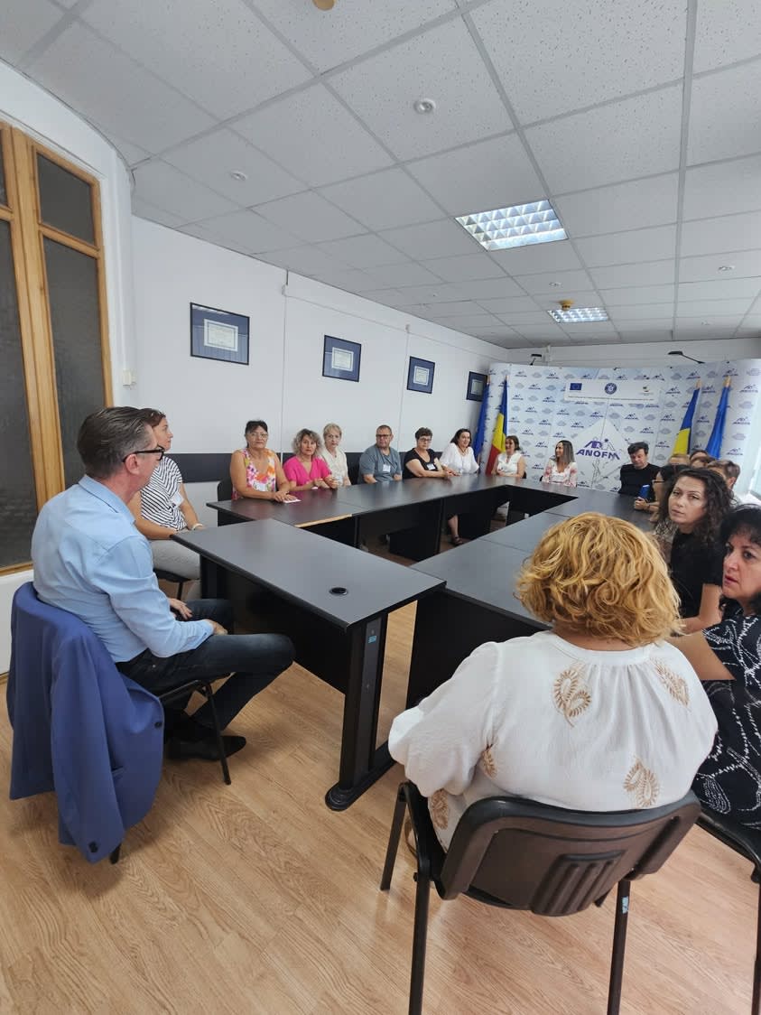 Președintele ANOFM a efectuat o vizită de lucru la AJOFM Hunedoara pentru consolidarea activității