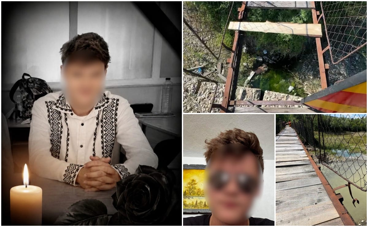 Tânăr adolescent căzut de pe punte veche în Suceava