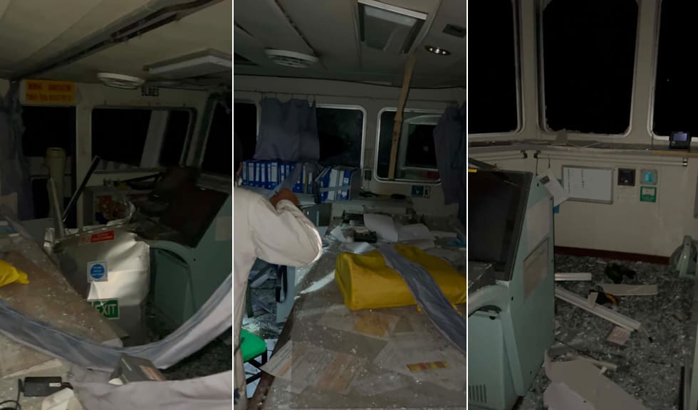 Nava GAS LISBON lovită de rachete în Marea Neagră, echipaj în alertă