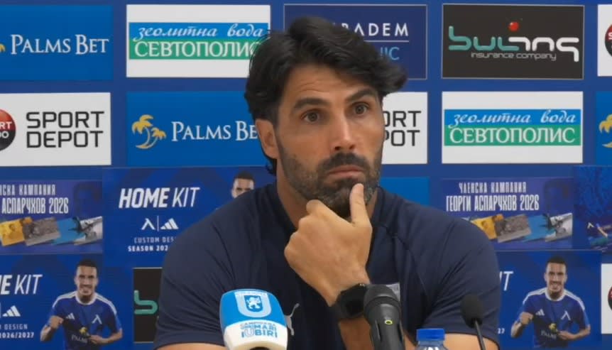 Antrenor Filipe Coelho vorbește în conferință despre meciul cu Levski Sofia