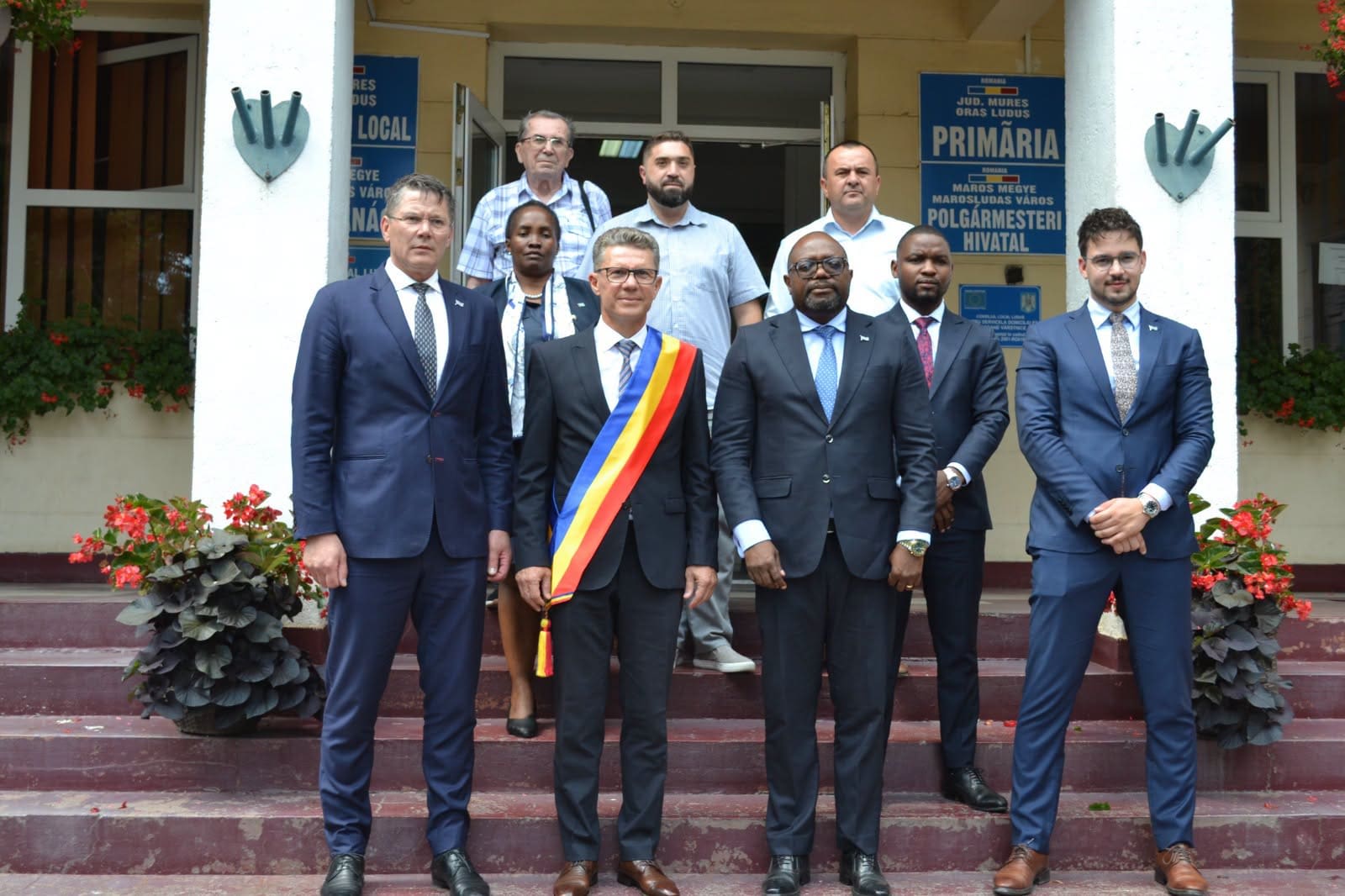 Delegatie oficială din Botswana în vizită la primăria din Luduș