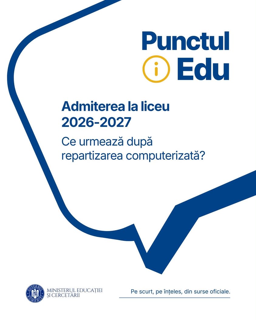 Repartizarea computerizată a absolvenților de gimnaziu: Detalii importante pentru următoarele etape