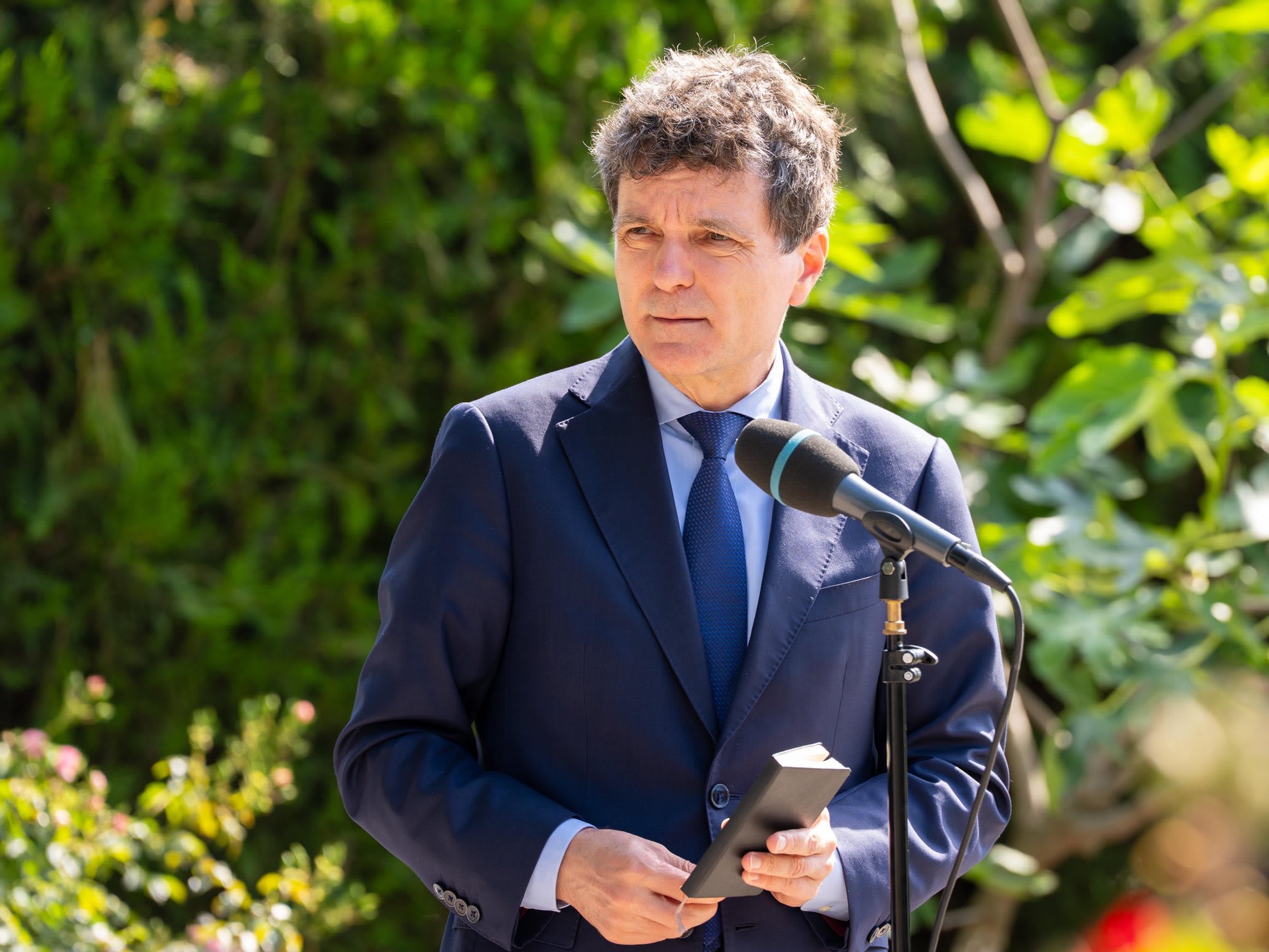 Nicușor Dan și Droupadi Murmu la Palatul Cotroceni