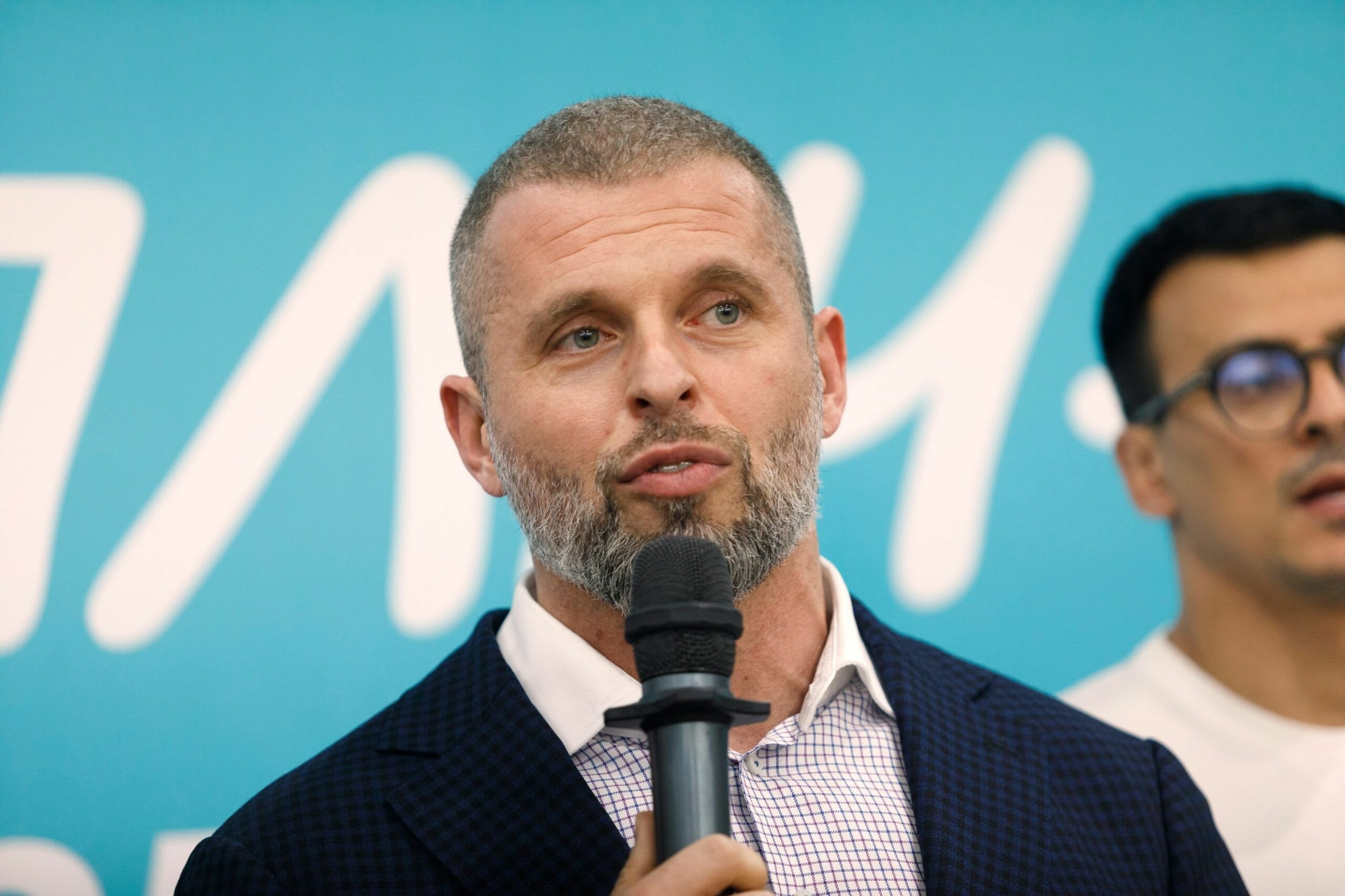 Ministrul ucrainean al Sportului, Matviy Bidnyi, criticând decizia CIO