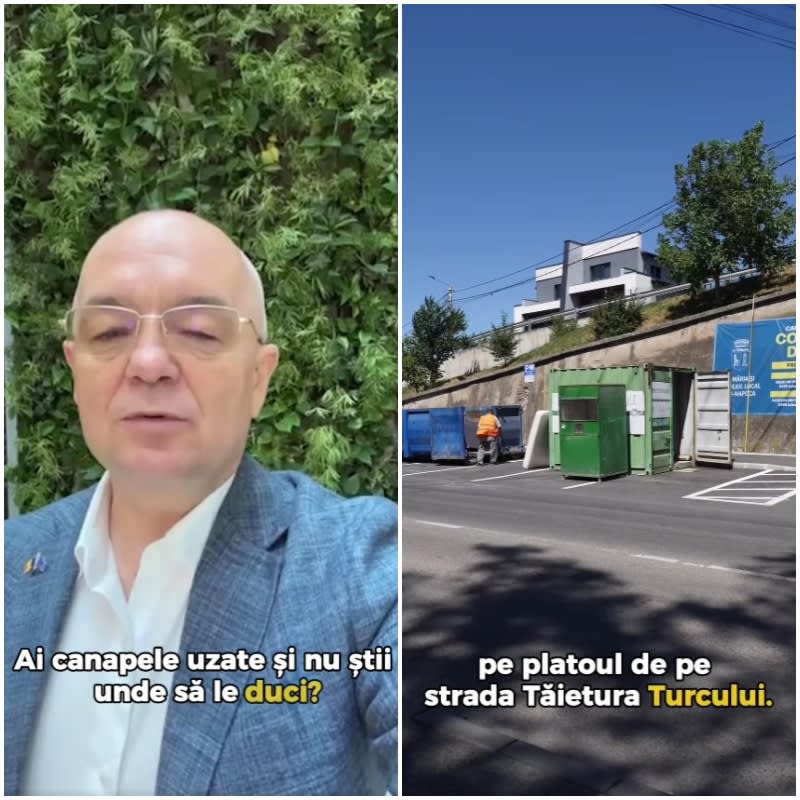 Clujenii predând gratuit deșeuri la centru de colectare Clujenii predând gratuit deșeuri la centru de colectare
