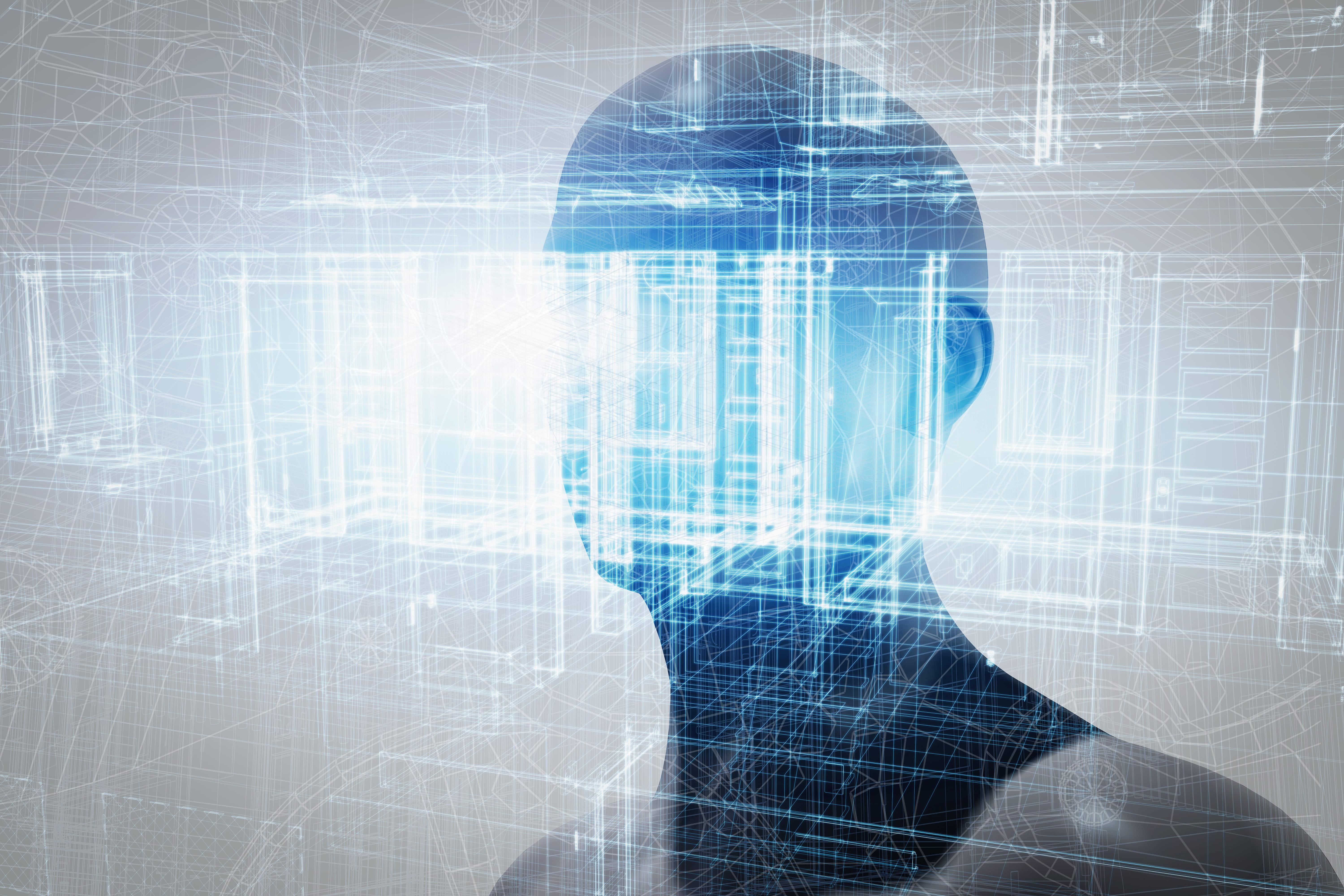 Agent AI în acțiune, reprezentare conceptuală tehnologică