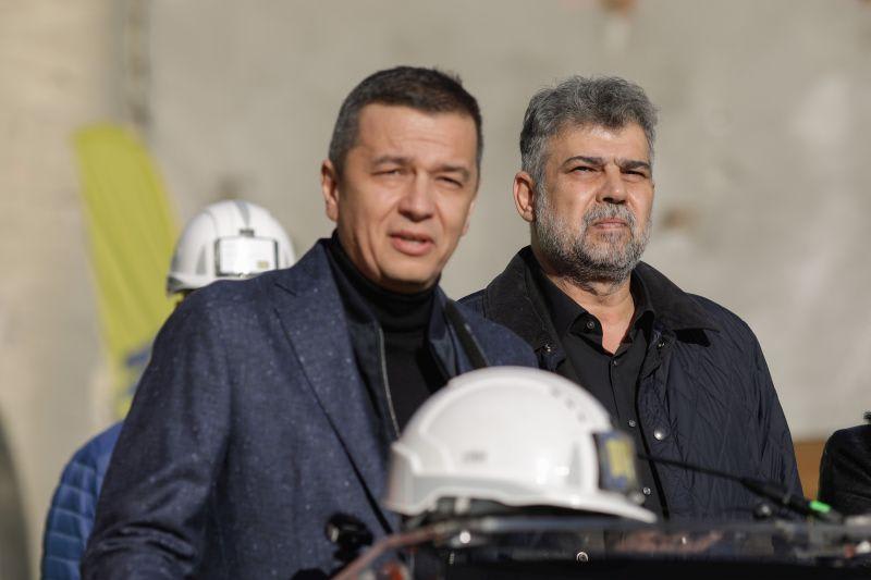 Sorin Grindeanu la conferință de presă la Parlament