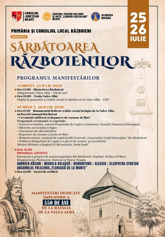 Aurel Pop la Sărbătoarea Războienilor