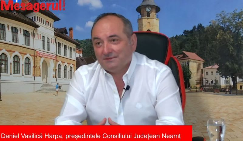 Daniel Harpa, președintele PSD Neamț, în emisiune