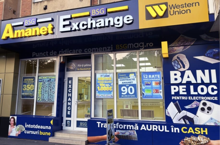 Bani cash euro și valută schimb valutar la agenție