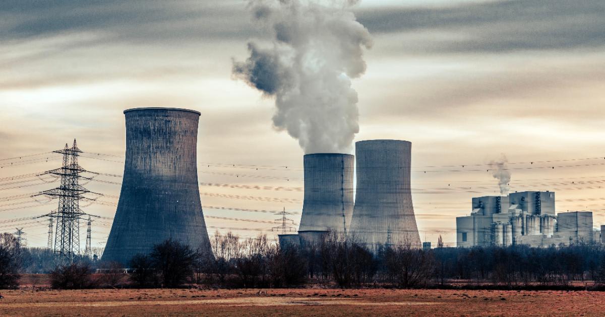 Uzina nucleară din Lingen, Germania, în timpul producției de combustibil