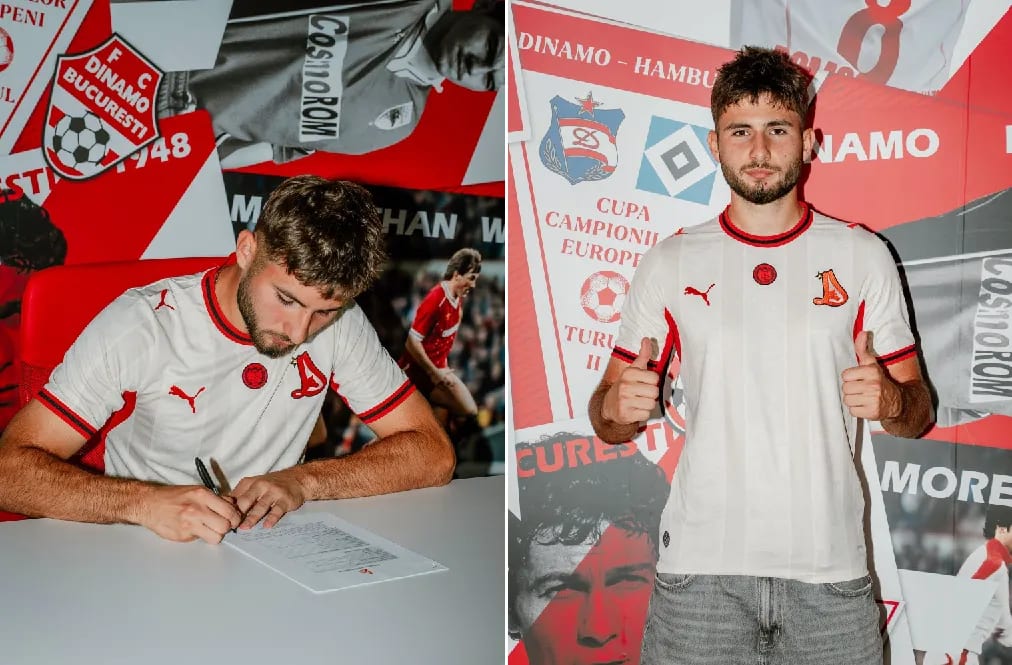 Luca Fudulache semnează cu Dinamo București, jucător tânăr român