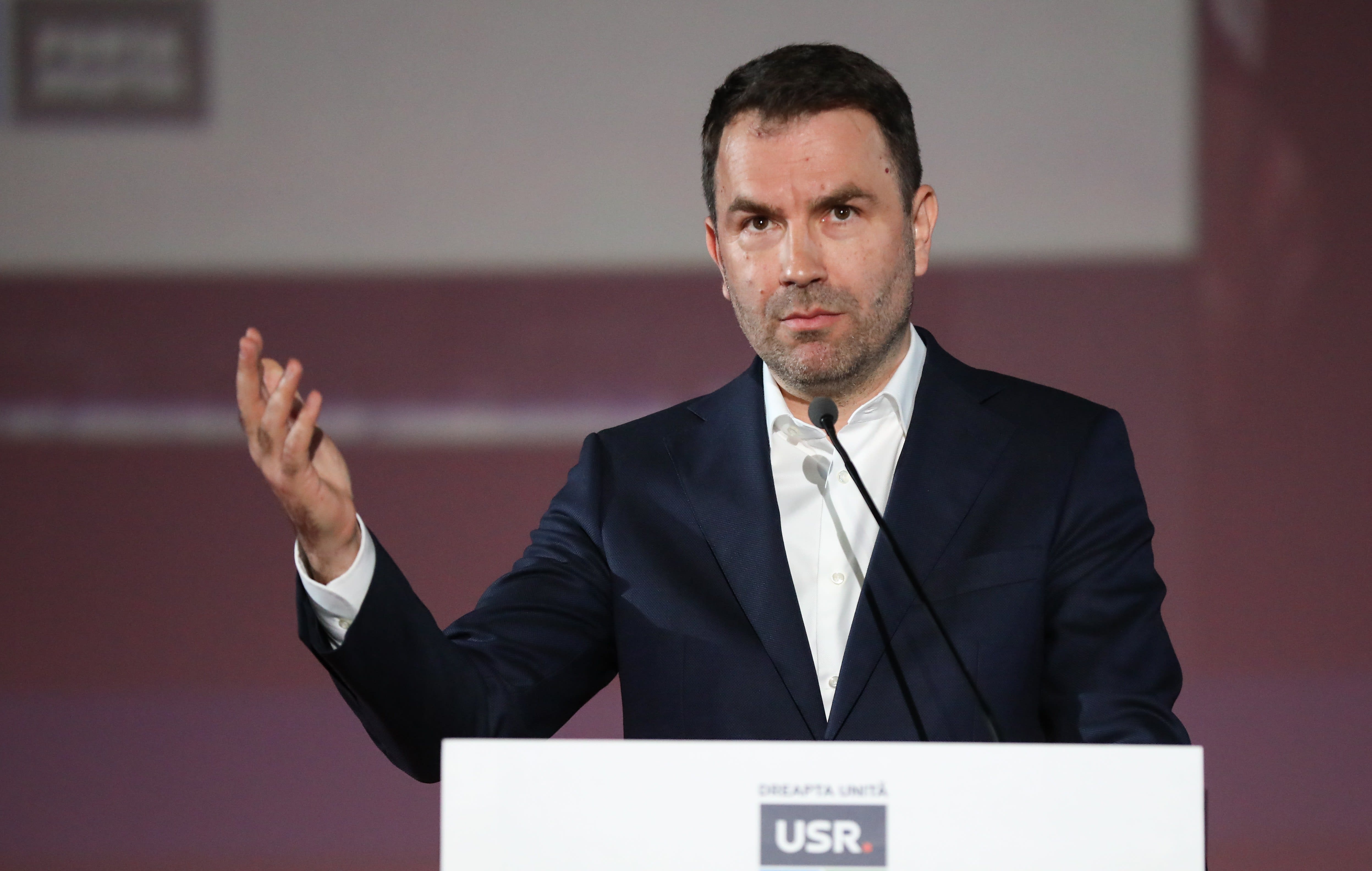 Cătălin Drulă la conferință de presă