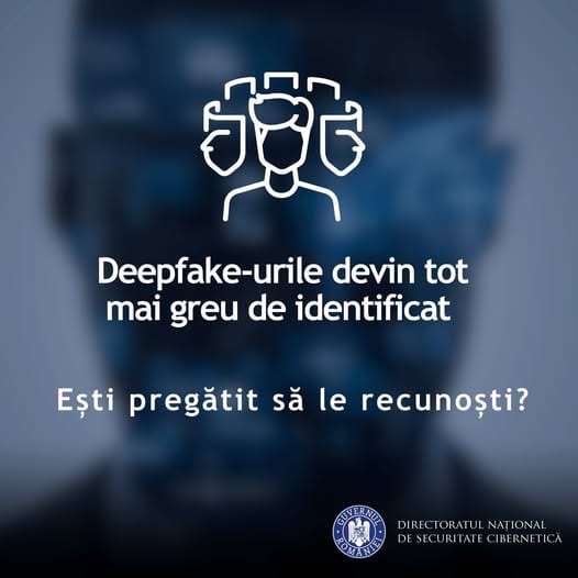 Romanian cybersecurity expert testing deepfake recognition