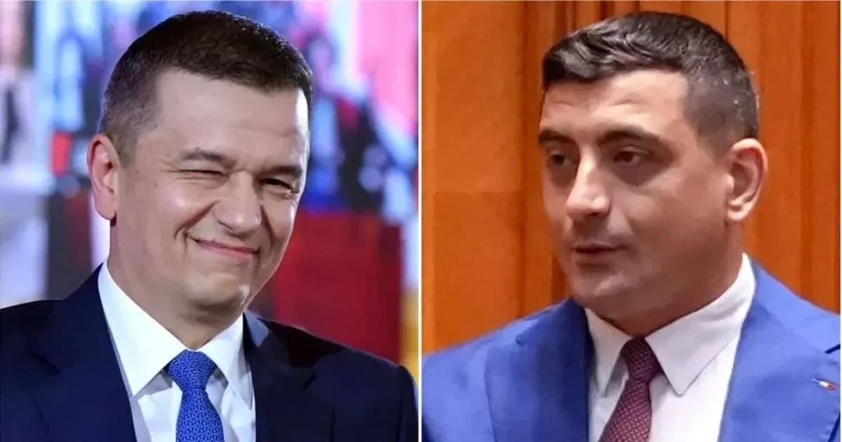 George Simion prezentând scrisoarea primită de la Sorin Grindeanu