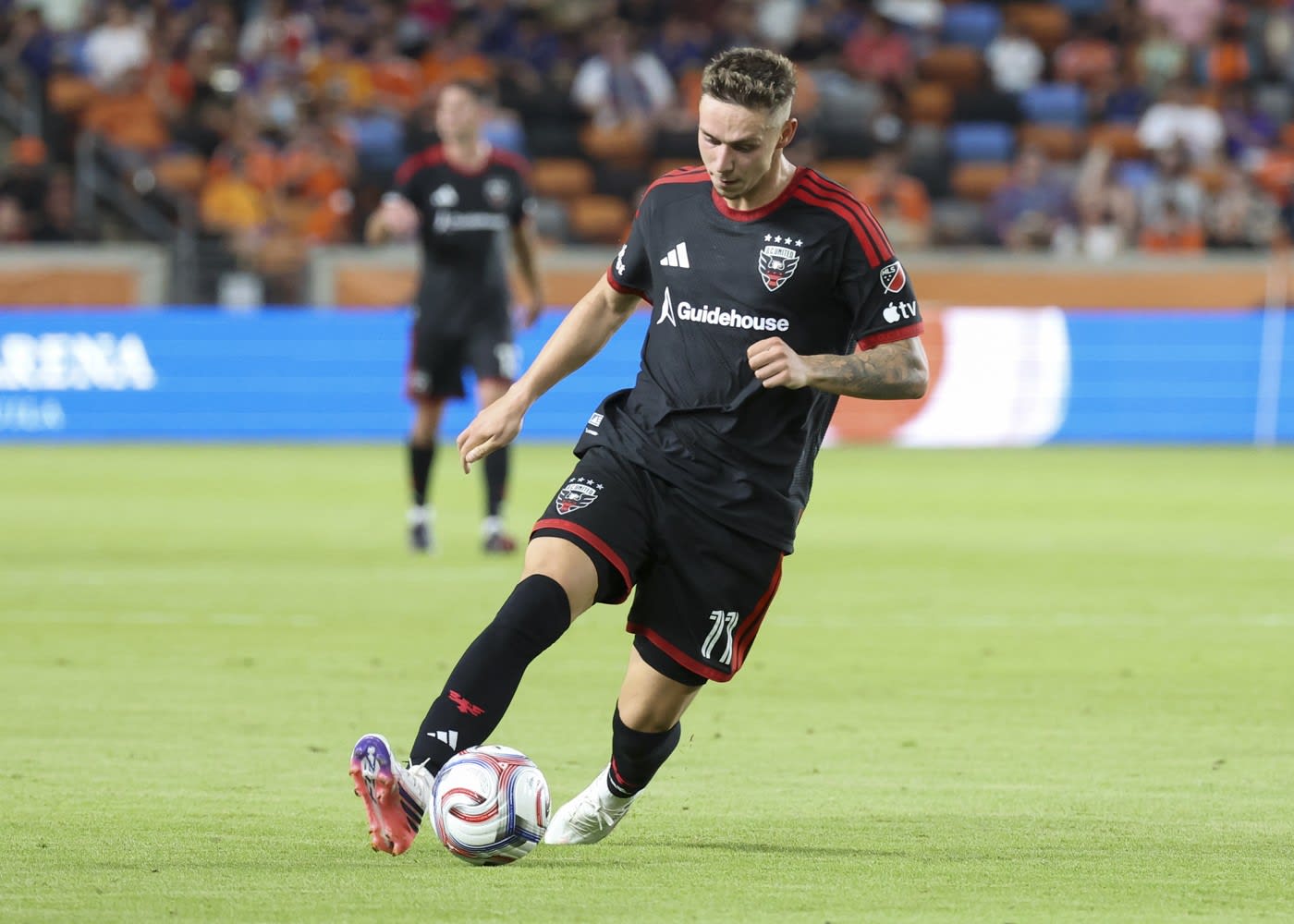 Louis Munteanu în acțiune pe terenul MLS