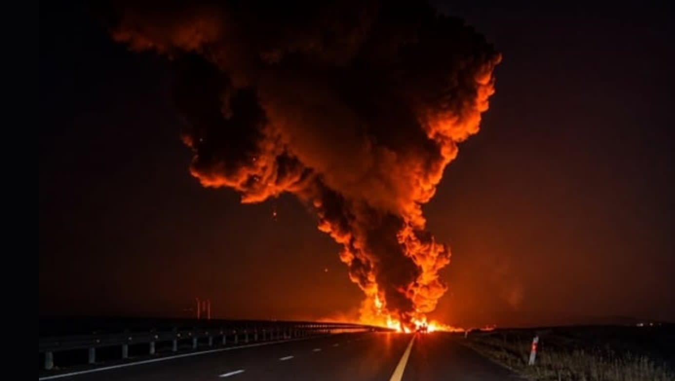Explozie și incendiu în regiunea Ulianovsk, Rusia, după atacul cu drone ucrainene