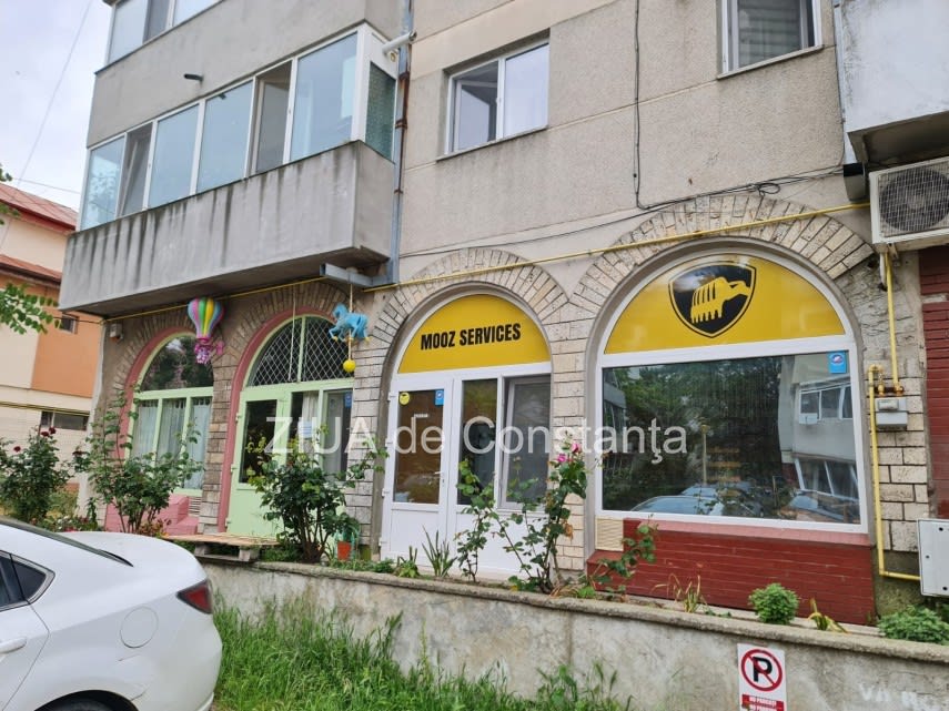 Clădire tribunal Constanța și sala de judecată