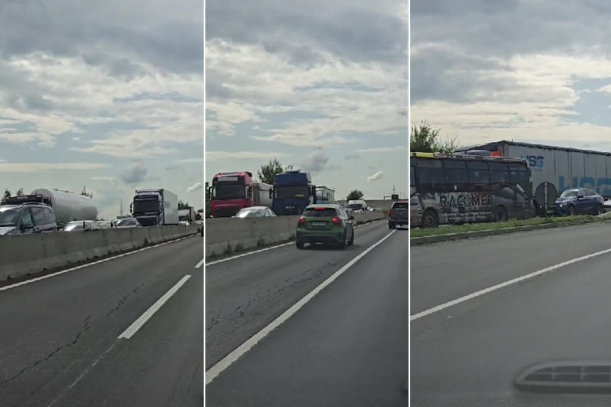 Accident rutier pe DN1-Centura de Vest a Ploieștiului, două mașini avariate