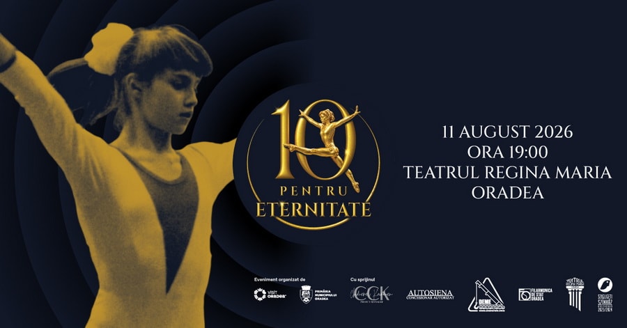 Nadia Comăneci la eveniment Gala 10 pentru eternitate din Oradea