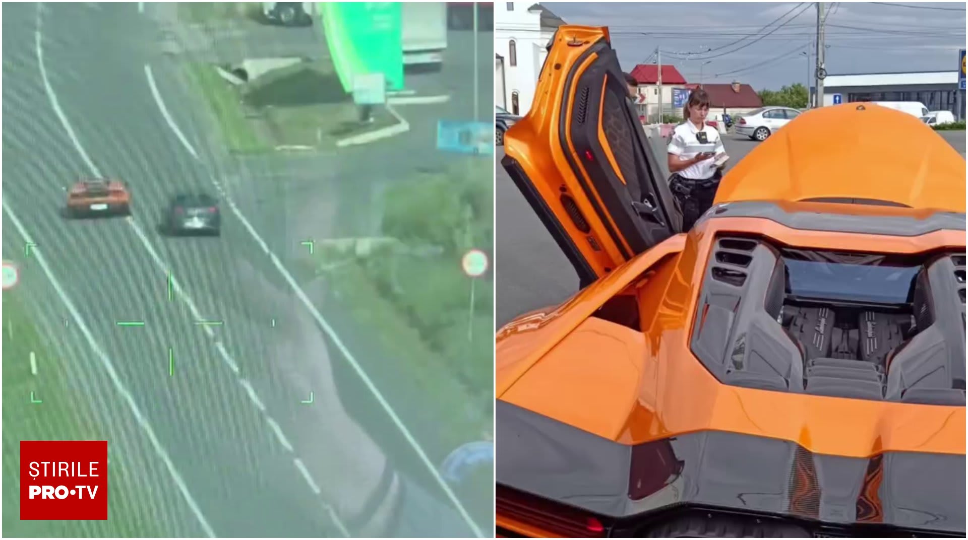 Polițist în elicopter supraveghează traficul rutier în Cluj
