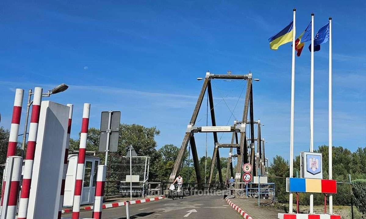 Vama românească la frontiera cu Ucraina, punct de trecere Sighetu Marmației