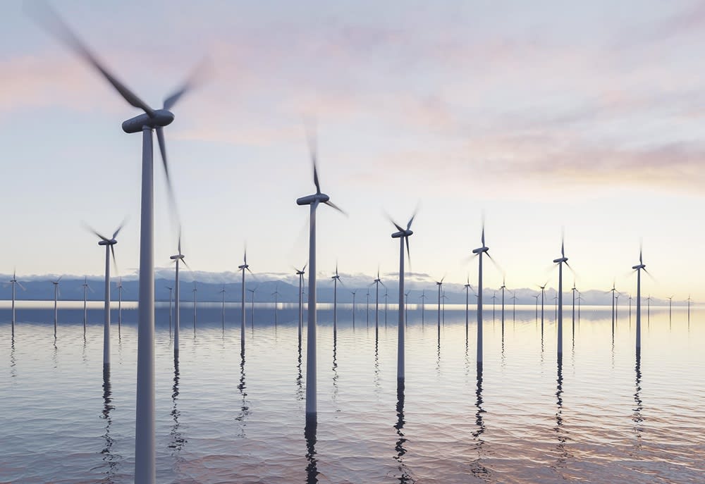 Turbină eoliană offshore în Marea Neagră, România