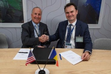 Semnarea memorandumurilor Lockheed Martin cu Aerostar și MarcTel în România