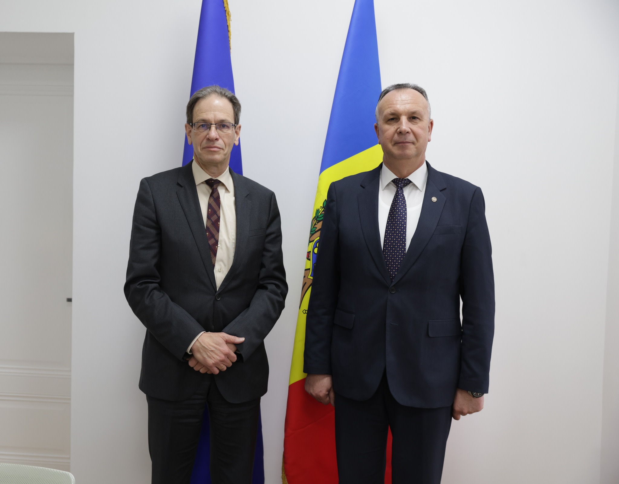 Diplomat german la Chișinău în timpul unei declarații controversate