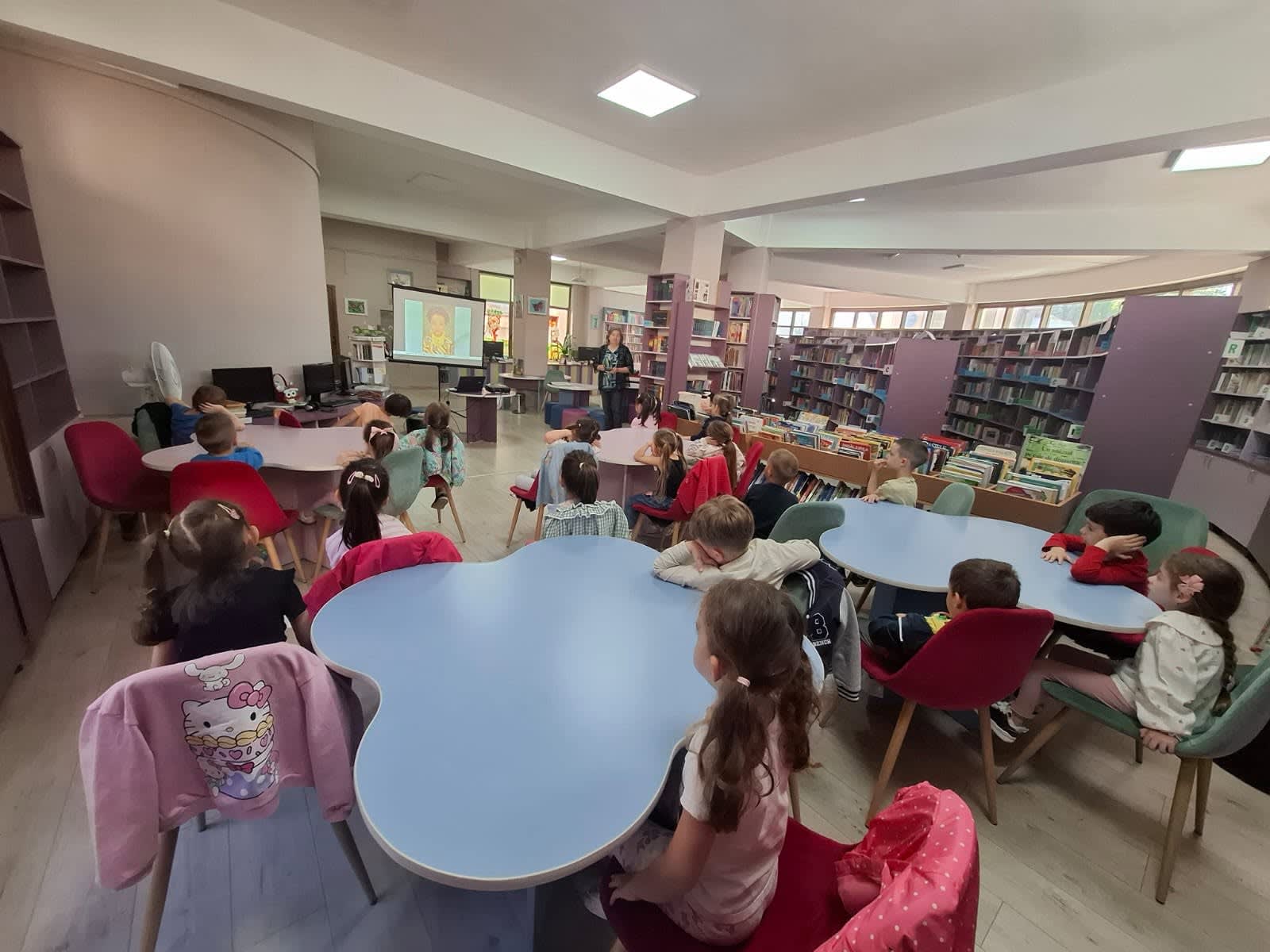 Activități pentru copii la Biblioteca Județeană Neamț