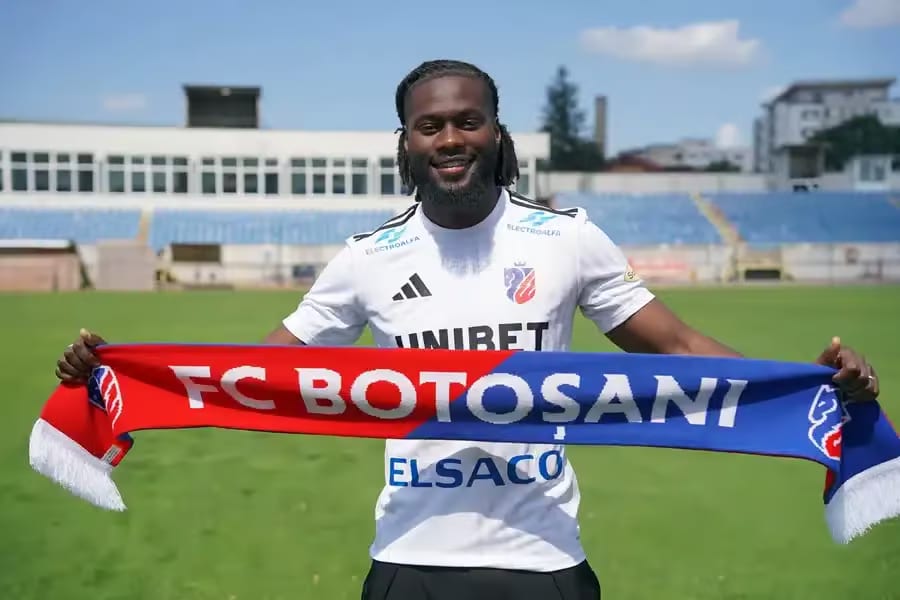 FC Botoșani a semnat cu jucătorul francez Bayeye Brian Jephte pe doi ani