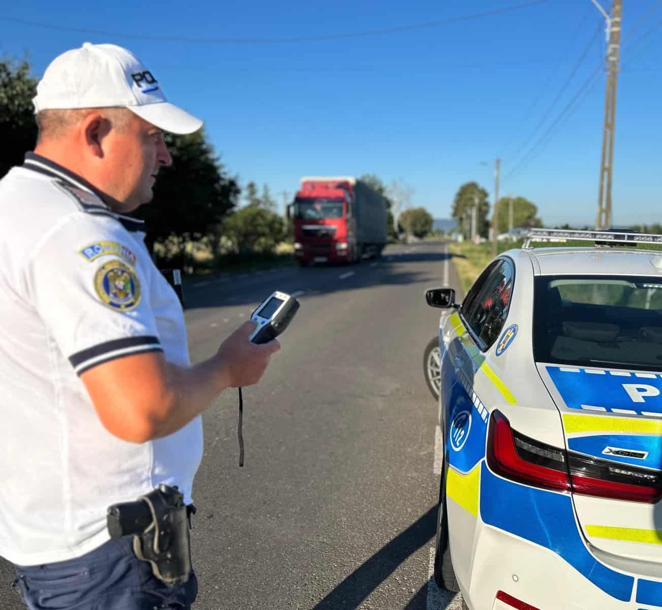 Razie a polițiștilor rutieri în Botoșani: 28 de sancțiuni aplicate și amenzi de 14.000 de lei