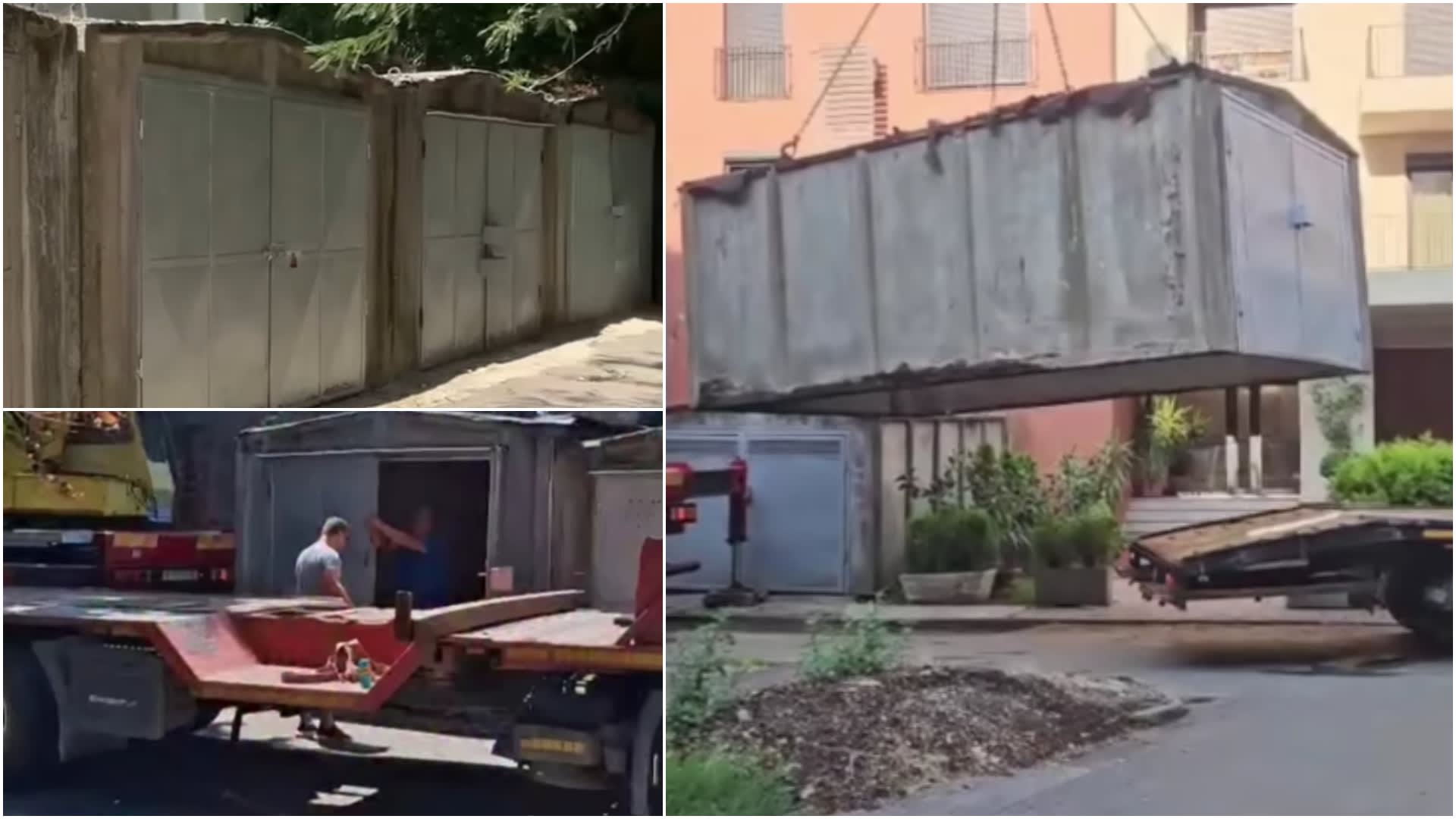 Garaje ilegale desființate pe Strada Dr. Felix din Sectorul 1