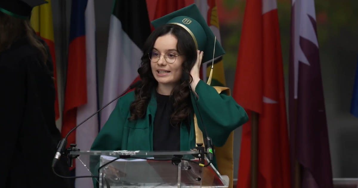 Discursul unei studente la UMF Iași