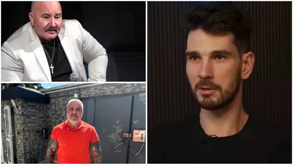 Anghel Damian discutând despre Cămătarii