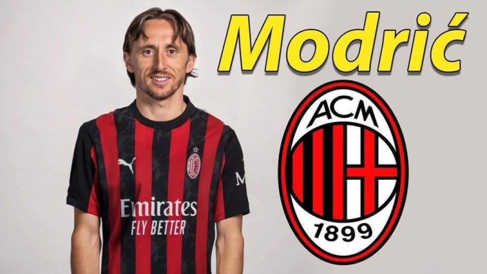 Luka Modric în acțiune pe terenul de fotbal