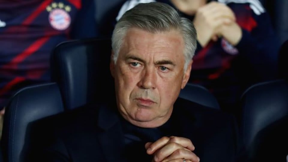 Carlo Ancelotti în conferință de presă, Italia, fotbal