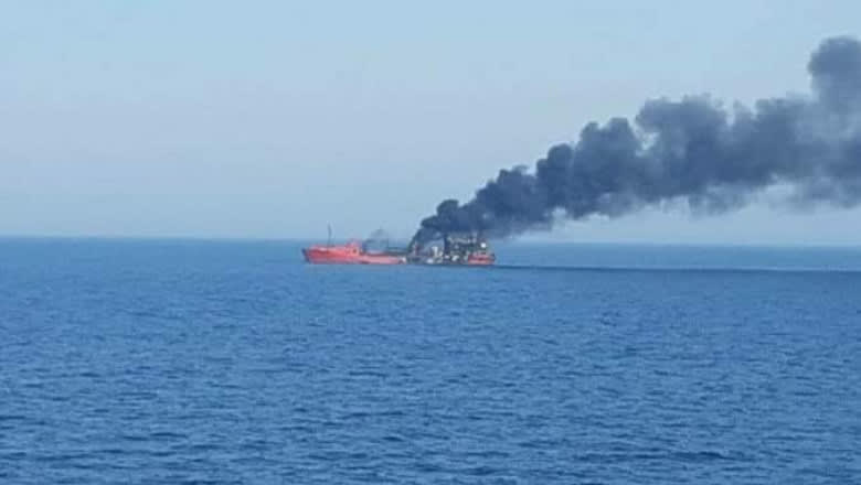 Nava Christiana B cu avarie în Marea Neagră, fără victime Nava Christiana B cu avarie în Marea Neagră, fără victime